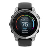 VOGTIME-MONTRES-fēnix® E – 47 mm, AMOLED  Acier Silver avec bracelet en silicone graphite - 010-03025-00