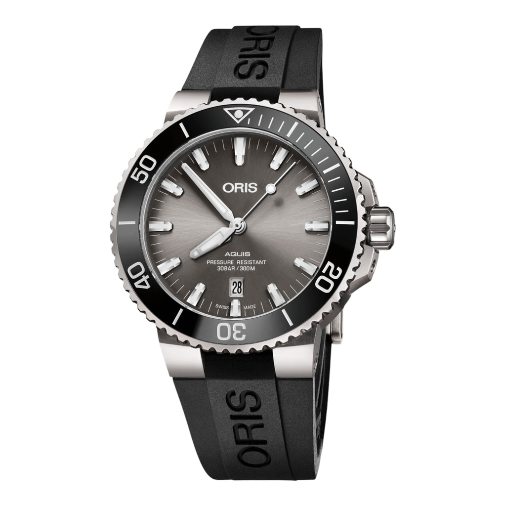 VOGTIME-ORIS-AQUIS - Titanium Date - 01 733 7730 7153-07 4 24 64TEB