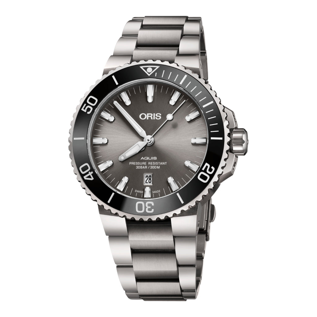 VOGTIME-ORIS-AQUIS - Titanium Date - 01 733 7730 7153-07 8 24 15PEB