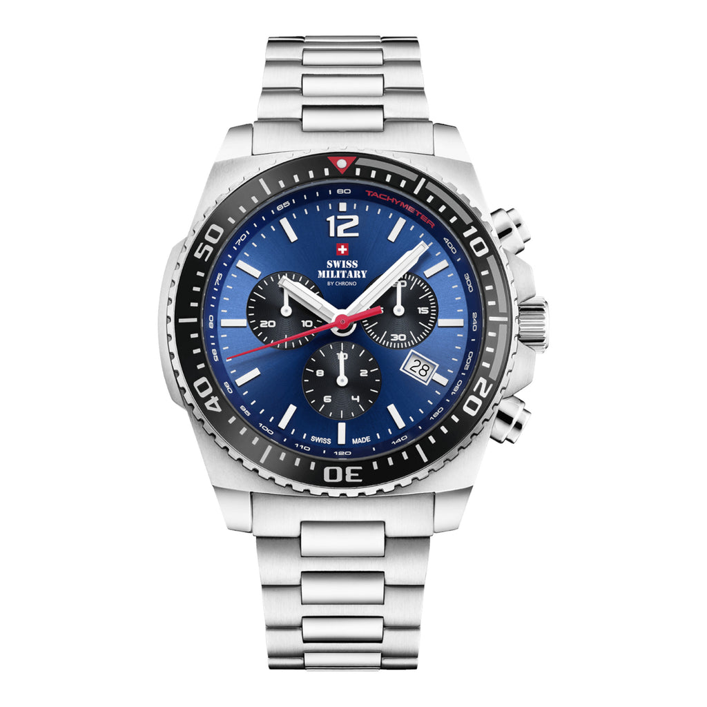 VOGTIME-SWISS-MILITAR-BY-CHRONO-QUARTZ CHRONOGRAPH WATCHES - SM34093.02
