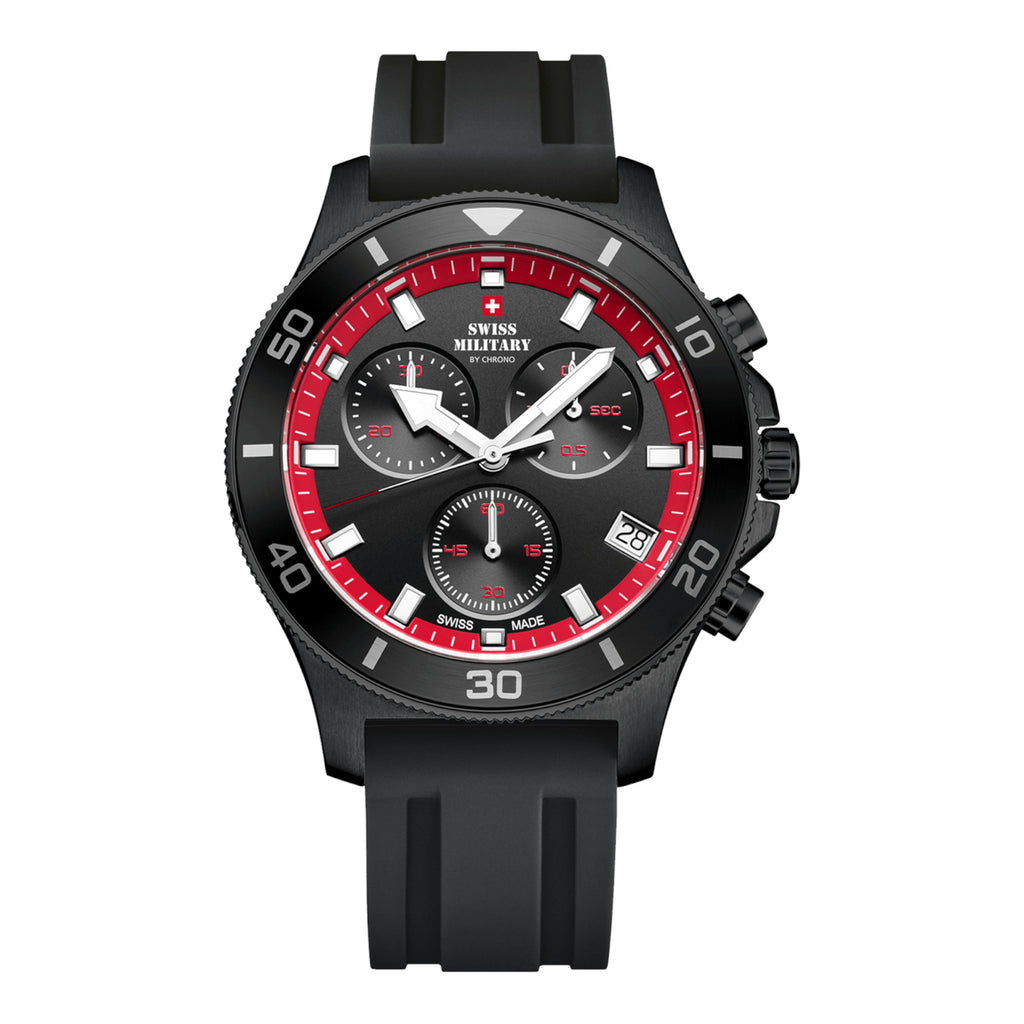 VOGTIME-SWISS-MILITART-BY-CHRONO-QUARTZ CHRONOGRAPH WATCHES - SM34067.14