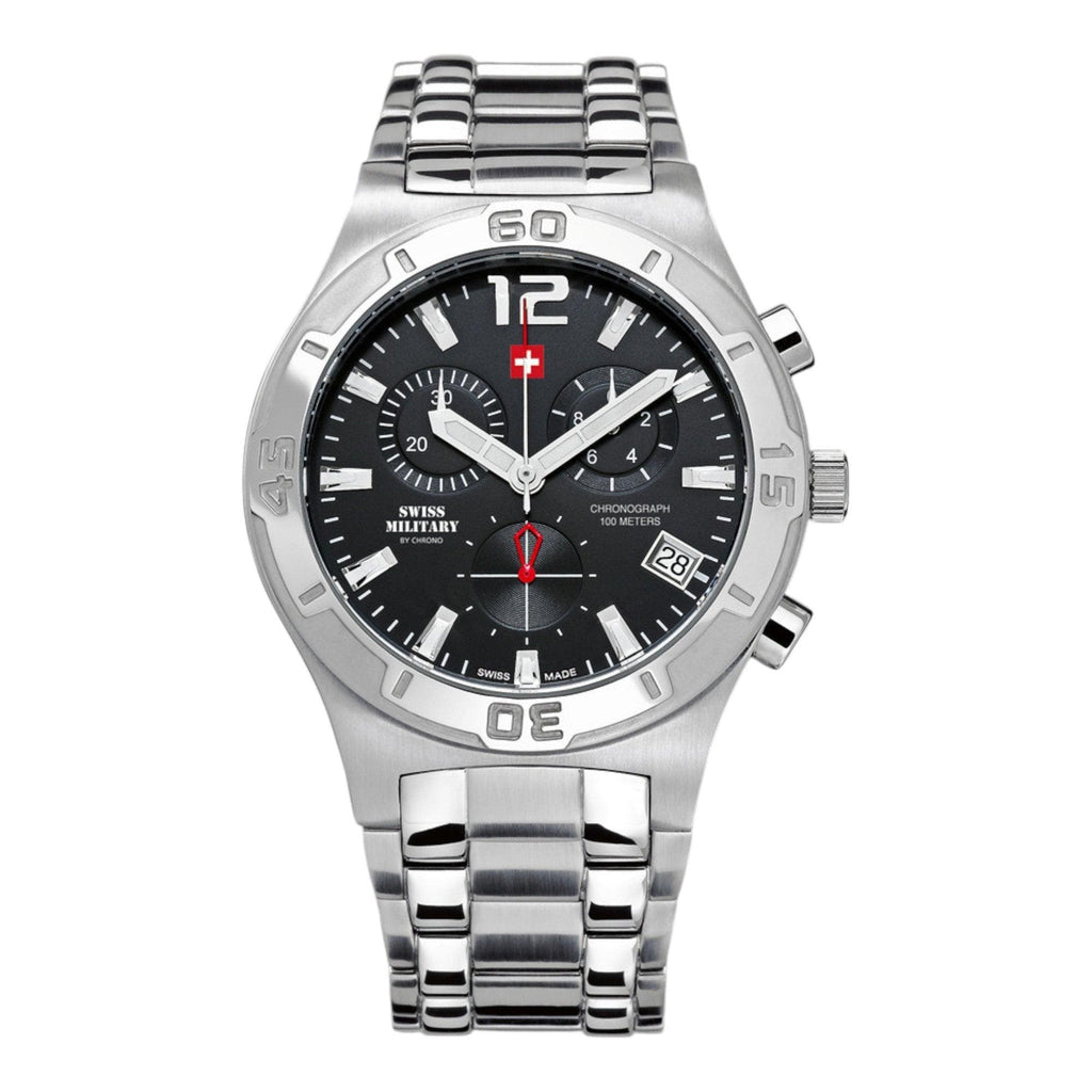 VOGTIME-SWISS-MILITARY-BY-CHRONO-QUARTZ CHRONOGRAPH WATCHES - SM34015.01