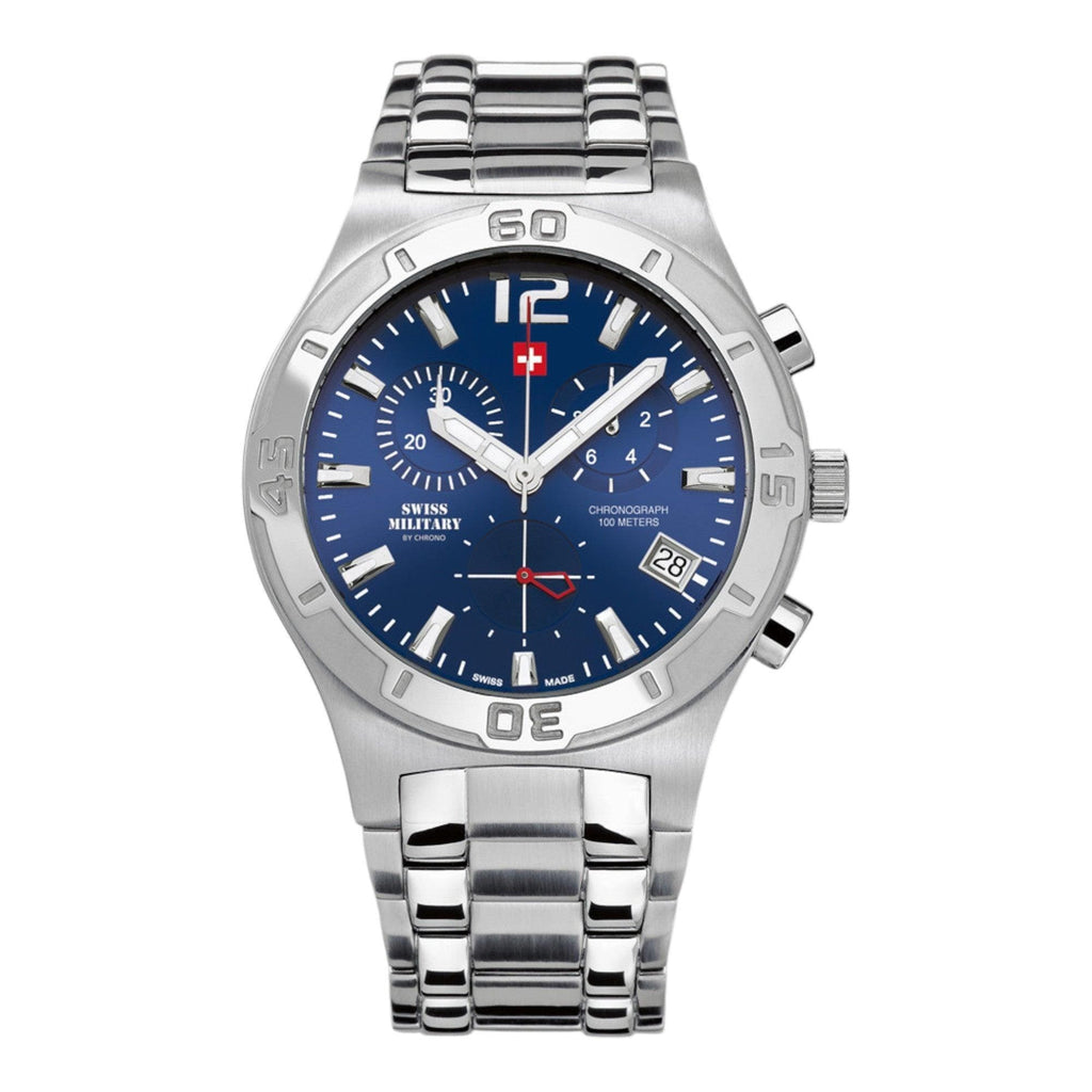 VOGTIME-SWISS-MILITARY-BY-CHRONO-QUARTZ CHRONOGRAPH WATCHES - SM34015.03