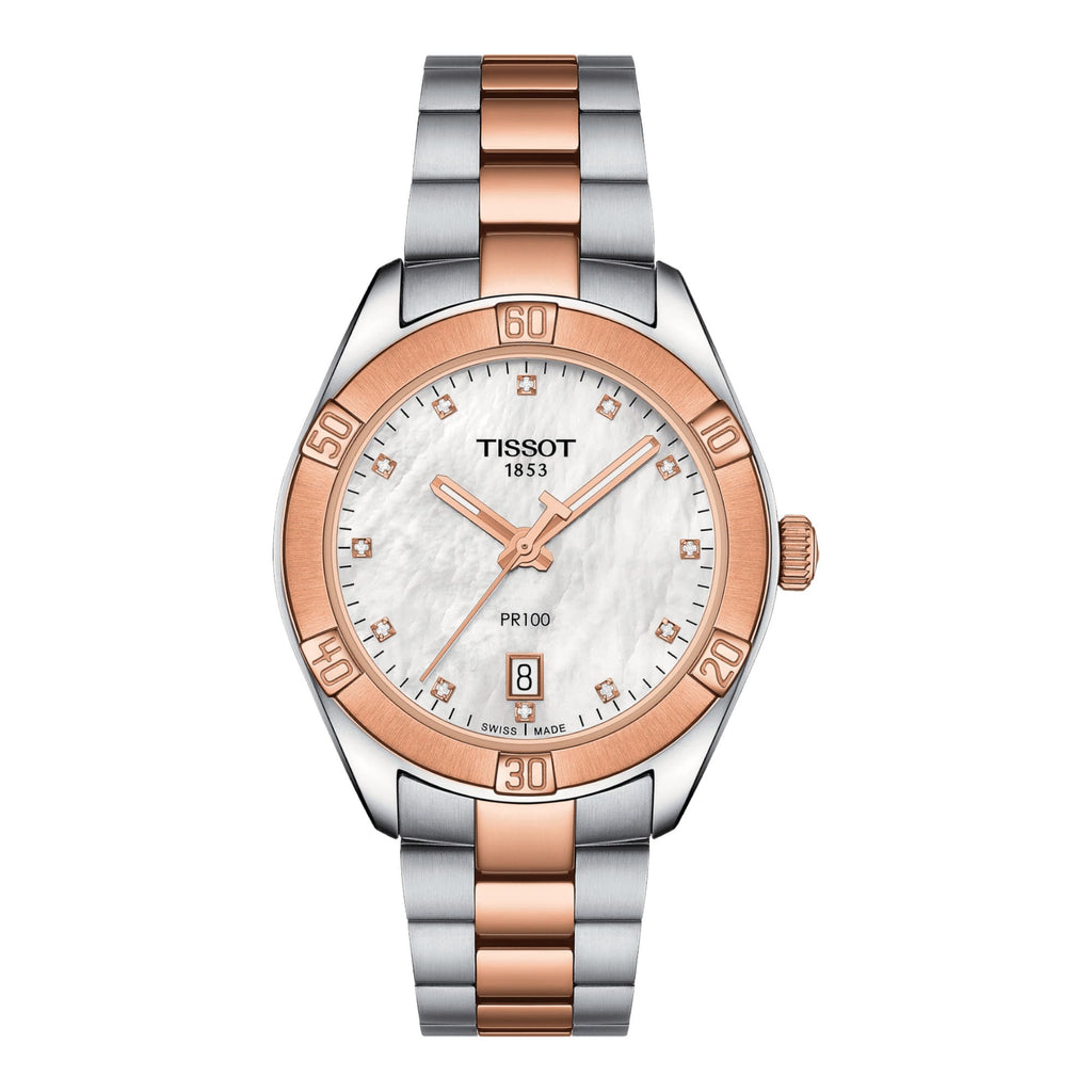 VOGTIME-TISSOT-Montres PR 100 SPORT LADY - 36 mm  - T101.910.22.116.00