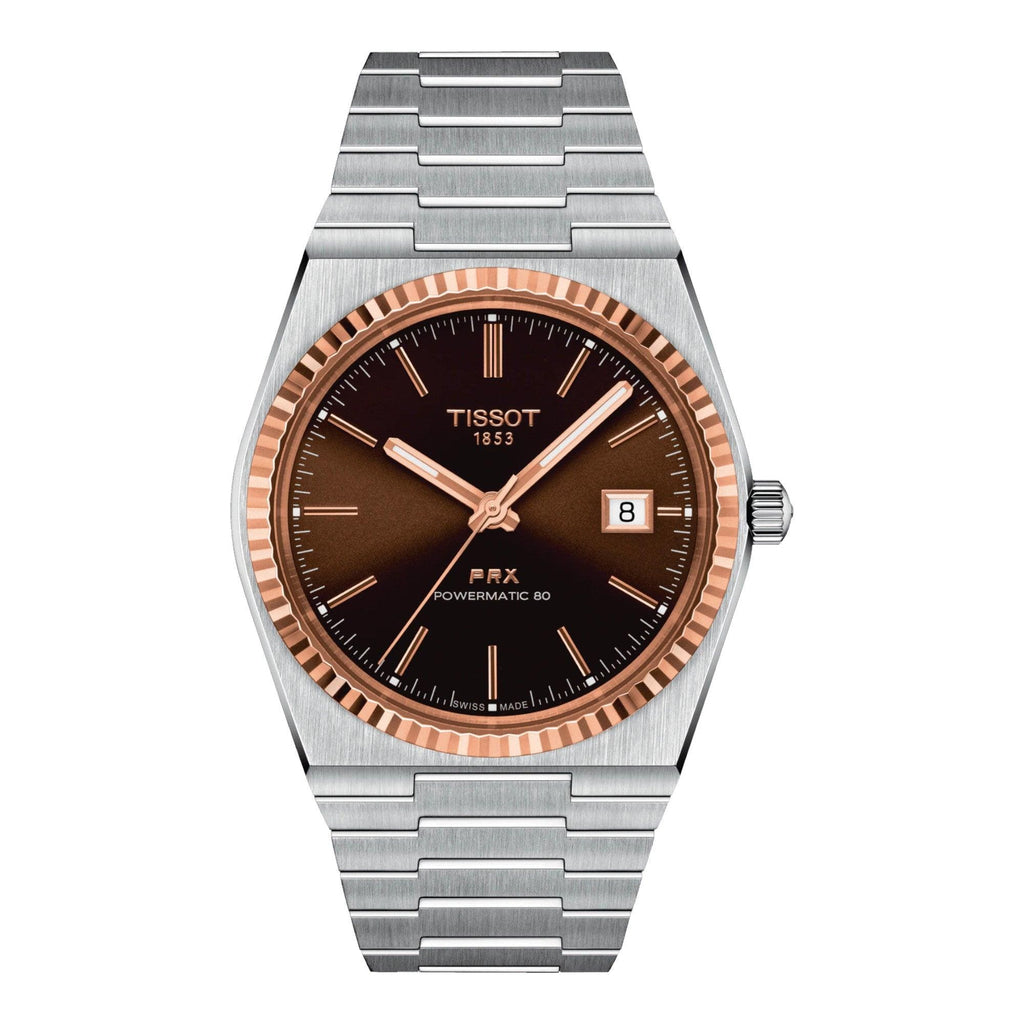 VOGTIME-TISSOT-PRX POWERMATIC 80 STEEL & 18K GOLD - T931.407.41.291.00
