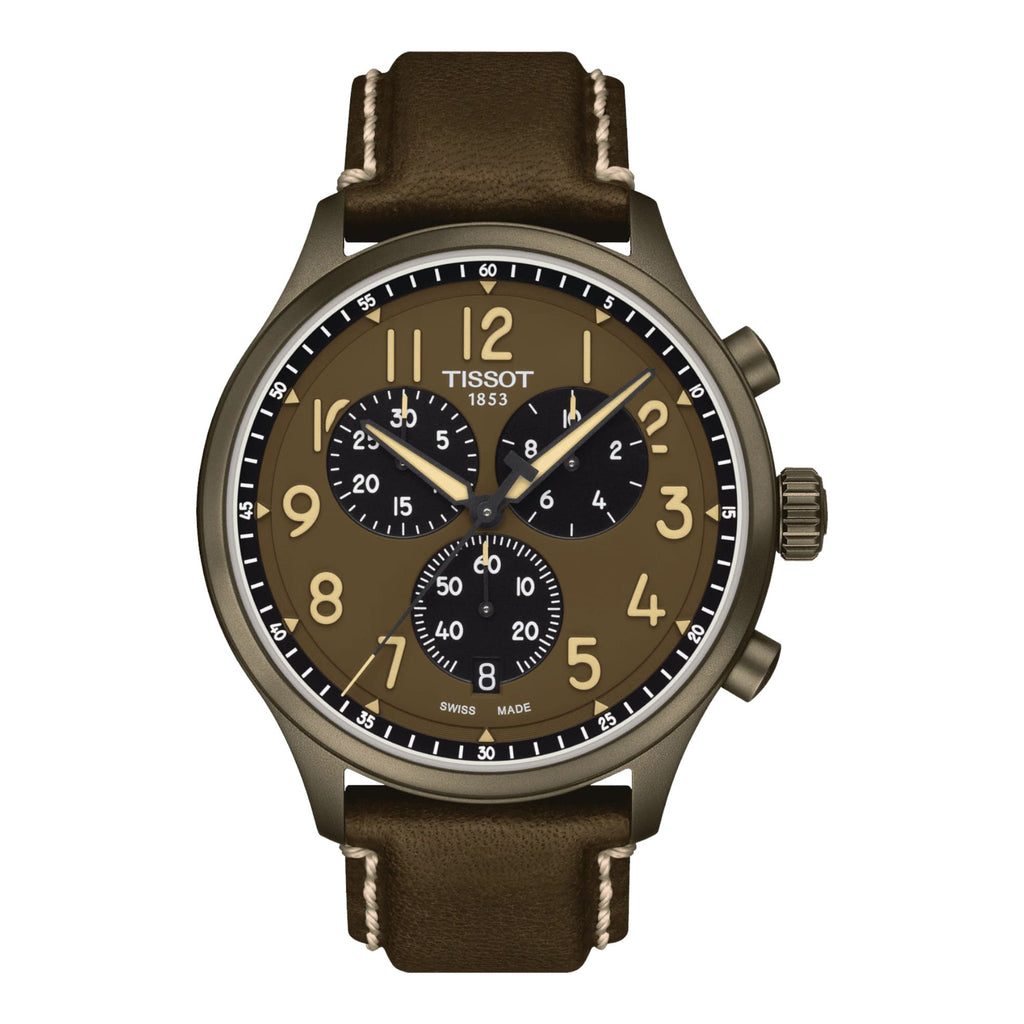VOGTIME-TISSOT -Montres CHRONO XL - 45 mm -Acier -T116.617.36.092.00