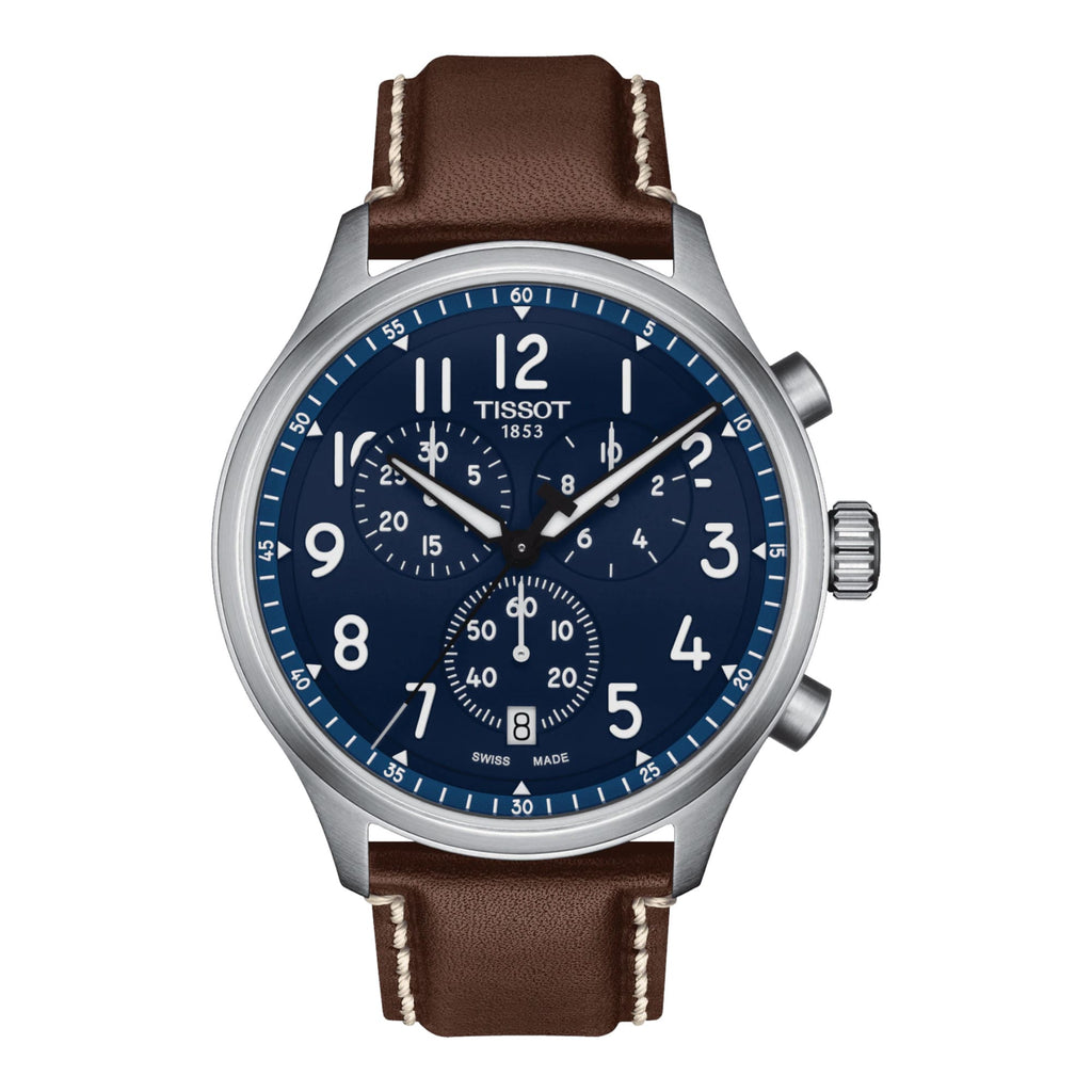 VOGTIME-TISSOT -Montres CHRONO XL - 45 mm -Acier - T116.617.16.042.00