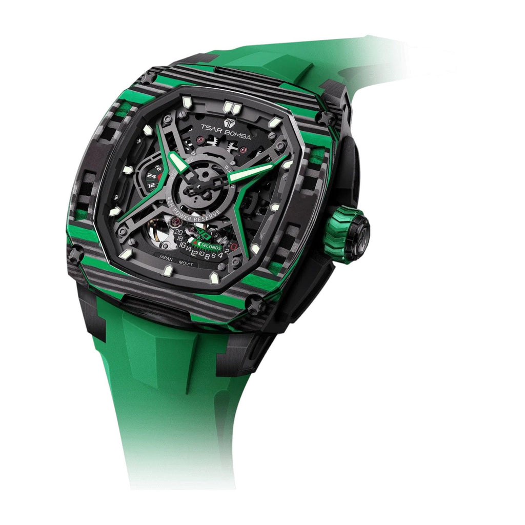 VOGTIME-TSAR-BOMBA-Dark Matter Series 5 - Automatic Watch -TB8605-5 - green