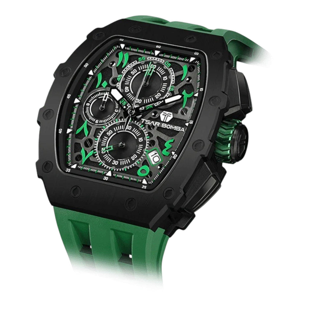 VOGTIME-TSAR-BOMBA-Elemental Series-Calendar -- TB8204QA - Greem