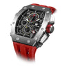 VOGTIME-TSAR-BOMBA-Elemental Series-Calendar - TB8204Q-33-Silver -RED