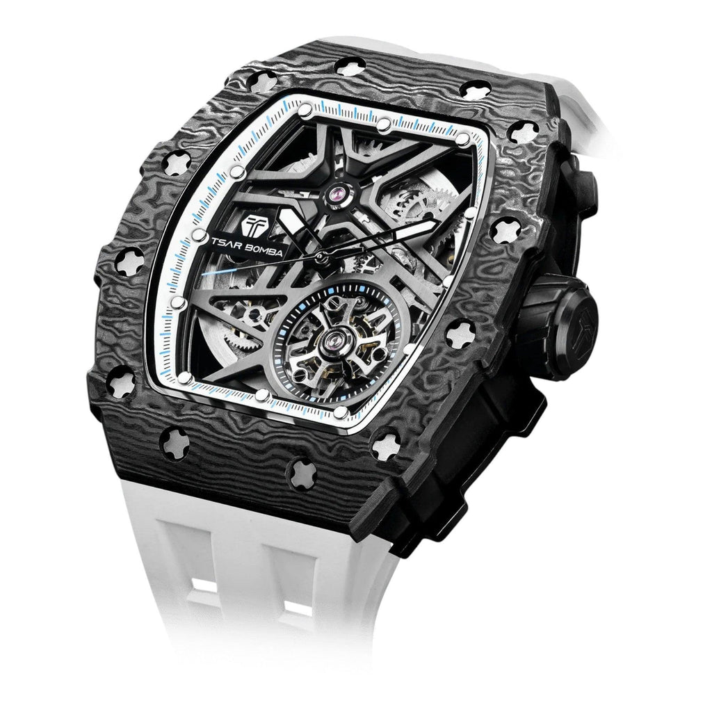 VOGTIME-TSAR-BOMBA-Elemental_Series-Carbon_Fiber_Automatic_Watch_-_TB8209CF-03-Noir_Blanc_Carbon_Fiber