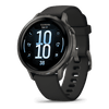 Venu® 4 - 41 mm  Gray avec Bracelet en silicone noir - 010-03013-02