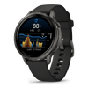 Venu® 4 - 41 mm  Gray avec Bracelet en silicone noir - 010-03013-02