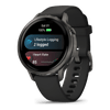Venu® 4 - 41 mm  Gray avec Bracelet en silicone noir - 010-03013-02