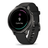 Venu® 4 - 41 mm  Gray avec Bracelet en silicone noir - 010-03013-02