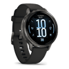 Venu® 4 - 41 mm  Gray avec Bracelet en silicone noir - 010-03013-02