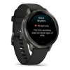 Venu® 4 - 41 mm  Gray avec Bracelet en silicone noir - 010-03013-02