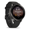 Venu® 4 - 41 mm  Gray avec Bracelet en silicone noir - 010-03013-02
