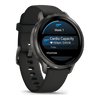 Venu® 4 - 41 mm  Gray avec Bracelet en silicone noir - 010-03013-02