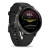Venu® 4 - 41 mm  Gray avec Bracelet en silicone noir - 010-03013-02