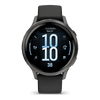 Venu® 4 - 41 mm  Gray avec Bracelet en silicone noir - 010-03013-02