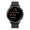 Venu® 4 - 41 mm  Gray avec Bracelet en silicone noir - 010-03013-02
