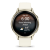 Venu® 4 - 41 mm  Lunar Gold avec bracelet en silicone ivoire - 010-03013-00