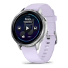 Venu® 4 - 41 mm  Silver avec bracelet en silicone pervenche - 010-03013-01