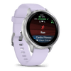 Venu® 4 - 41 mm  Silver avec bracelet en silicone pervenche - 010-03013-01