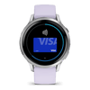 Venu® 4 - 41 mm  Silver avec bracelet en silicone pervenche - 010-03013-01