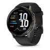 Venu® 4 - 45 mm  Gray avec Bracelet en silicone noir - 010-03014-00