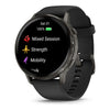 Venu® 4 - 45 mm  Gray avec Bracelet en silicone noir - 010-03014-00
