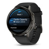 Venu® 4 - 45 mm  Gray avec Bracelet en silicone noir - 010-03014-00