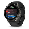 Venu® 4 - 45 mm  Gray avec Bracelet en silicone noir - 010-03014-00