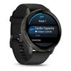 Venu® 4 - 45 mm  Gray avec Bracelet en silicone noir - 010-03014-00