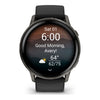 Venu® 4 - 45 mm  Gray avec Bracelet en silicone noir - 010-03014-00