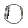 Venu® 4 - 45 mm  Silver avec bracelet en silicone gris - 010-03014-01