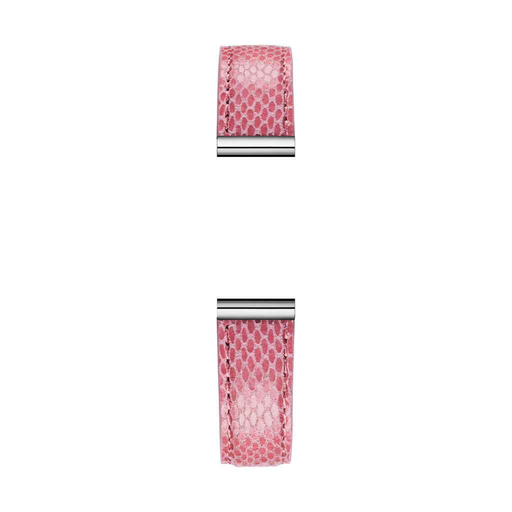 BRACELET GRAIN VIPERE ROSE pour série Antares Interchangeables -  BRAC17048A114