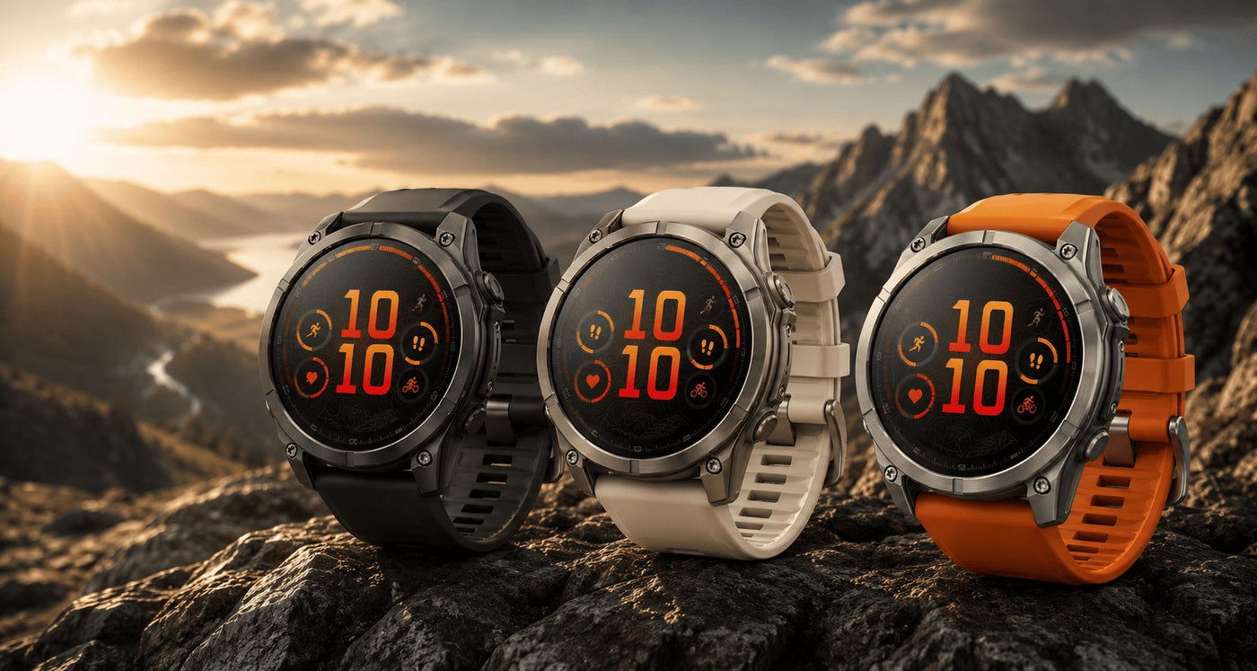 Collection complète des 12 montres connectées Garmin fenix 9 et fenix 9 Pro chez VOGTIME Cannes