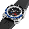 BR-03 GMT Compass -42 mm - Edition limitée à 500 pièces - BR0393-COM-ST/SRB