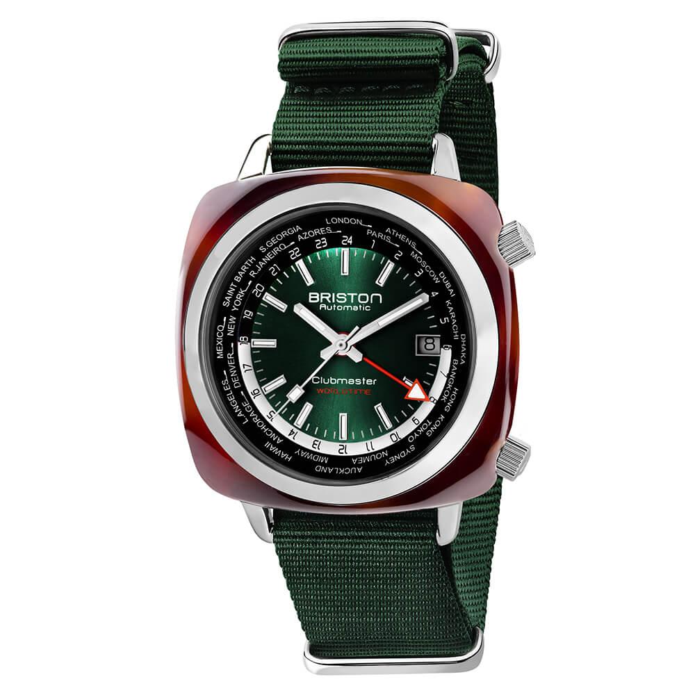 Clubmaster Traveler Worldtime Acétate – Vert - 20842.SA.TW.10.NBG