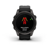 epix™ Pro (Gen 2) Sapphire Edition - Titane avec revêtement Carbon Gray DLC et bracelet noir - 010-02802-15