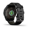 epix™ Pro (Gen 2) Sapphire Edition - Titane avec revêtement en Carbon Gray DLC et bracelet en cuir noir - 010-02803-30