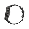 fēnix® 8 – 51 mm, AMOLED Sapphire, Titane Carbon Gray DLC avec bracelet en silicone noir/gris galet - 010-02905-21