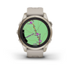 fēnix® 7S Pro Sapphire Solar Edition Light Gold avec bracelet beige sable - 010-02776-15