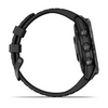 fēnix® 7 Pro Sapphire Solar Edition Titane avec revêtement en Carbon Gray DLC et bracelet noir - 010-02777-11