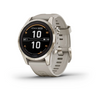 fēnix® 7S Pro Sapphire Solar Edition Light Gold avec bracelet beige sable - 010-02776-15