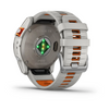 fēnix® 7X Pro Sapphire Solar Edition Titanium avec bracelet gris / orange - 010-02778-15