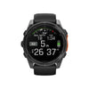 Garmin - Fēnix 6x - Sapphire Carbon Gray DLC with Black Bracelet - 010-02157-11