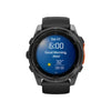 Garmin - Fēnix 6x - Sapphire Carbon Gray DLC with Black Bracelet - 010-02157-11